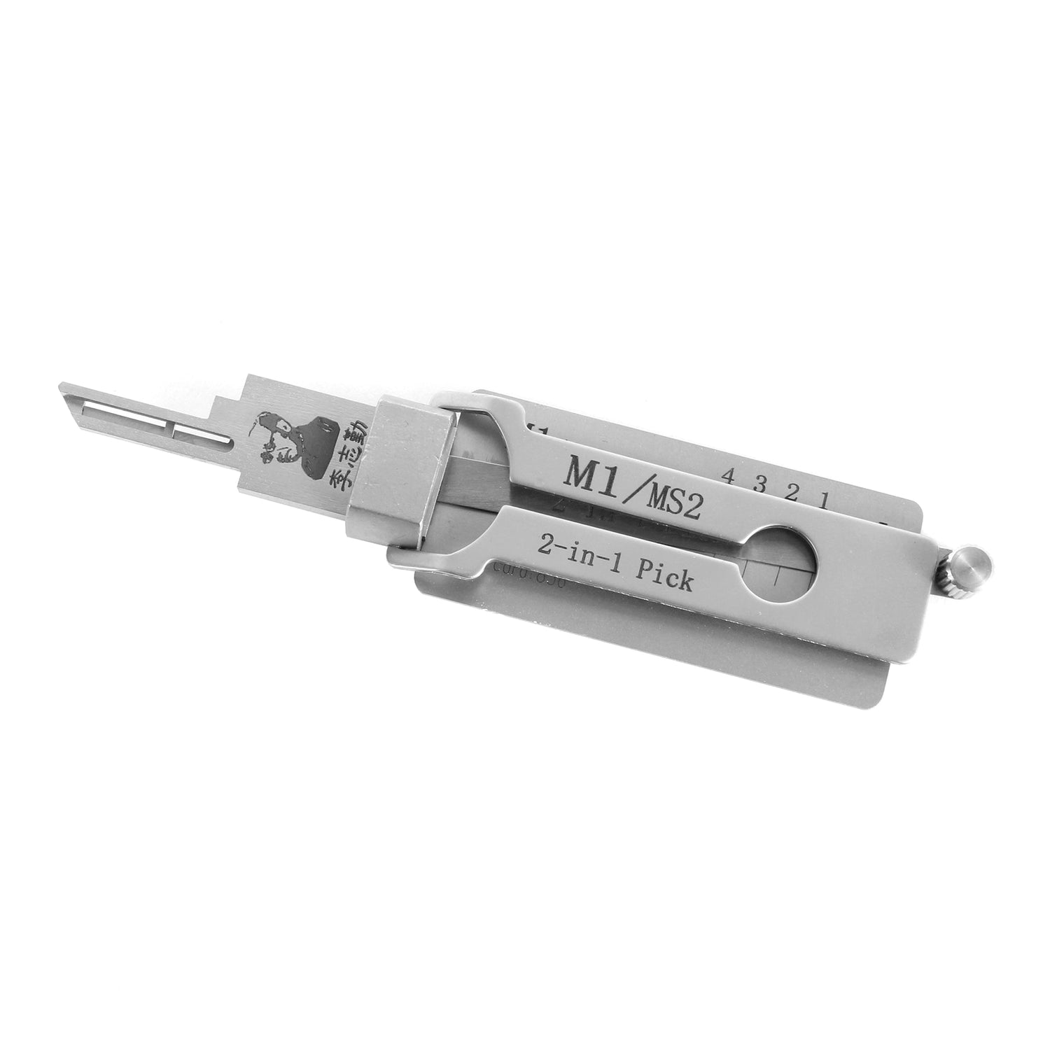 Lishi 2-in-1 Padlock Pick Tool for Master M1/MS2 Keyway – Fast & Efficient Lock Picking and Decoding